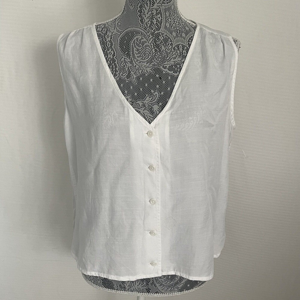 Cloth and Stone, Anthroplogie white Modal Tank too shirt- Large